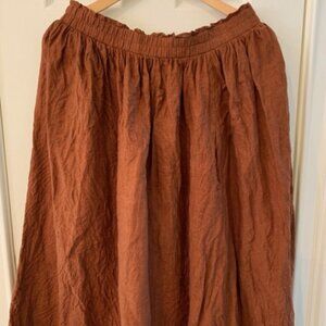 Pyne & Smith Copper skirt size L